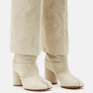 ISO SUEDE TALL TABI BOOTS
